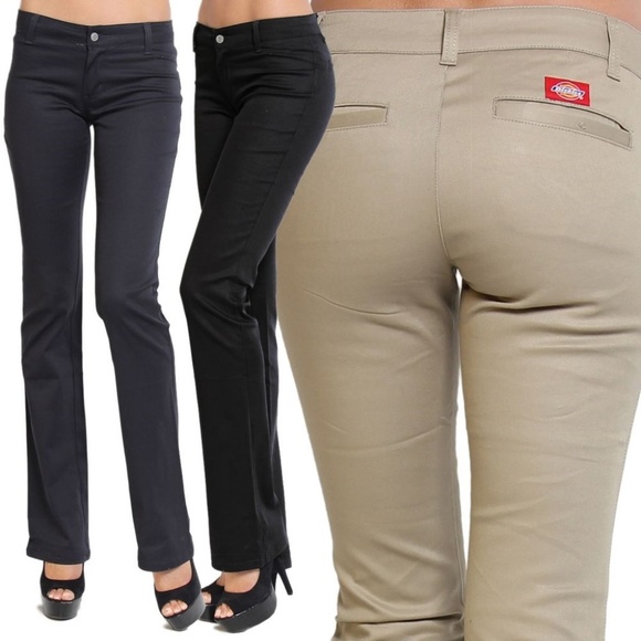 dickies black pants juniors